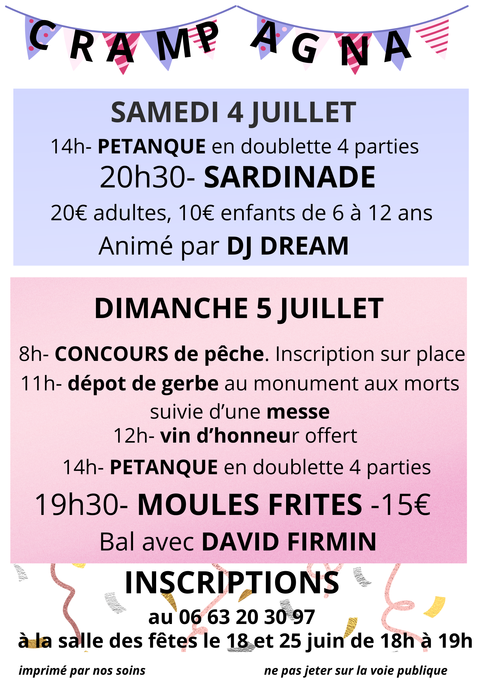 AFFICHE FETE